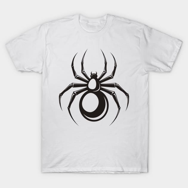 spider black T-Shirt by mkstore2020